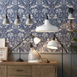 Country Living Farmhouse Floor Lamp - White -Homebase Sales Store 12882887 1324860936572217