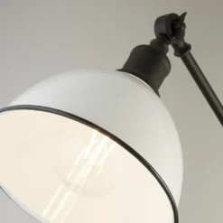 Country Living Farmhouse Floor Lamp - White -Homebase Sales Store 12882887 1674860936697977