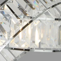 Dita 2 Band Chrome Non-Elec Light Shade -Homebase Sales Store 12886903 1024911167664495