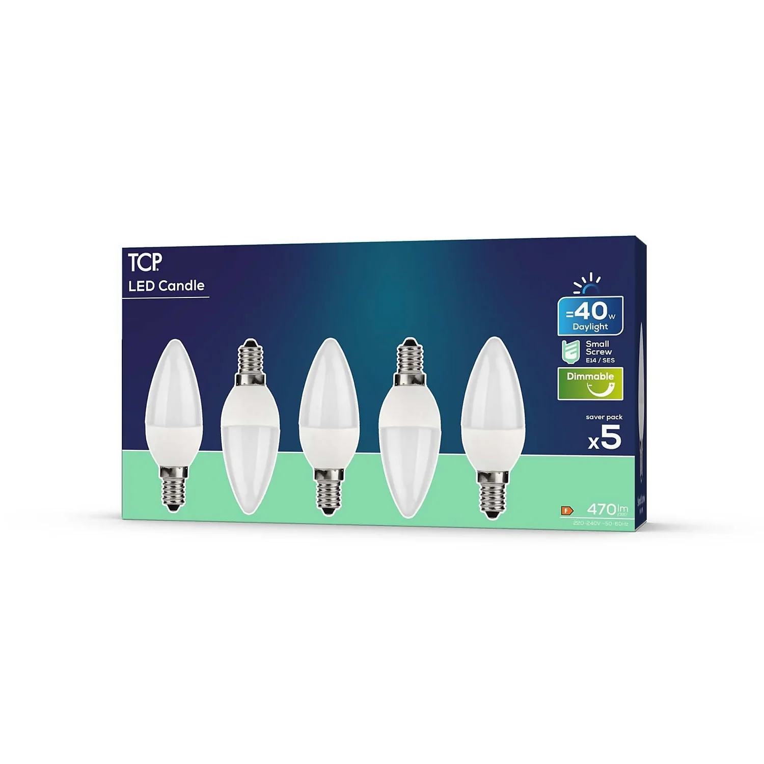 TCP Led Candle 40w Ses Daylight Dimmable Bulb 5pk TCP Led Candle 40w Ses Daylight Dimmable Bulb 5pk -Homebase Sales Store 12891724 4874974963880950