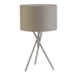 Bella Tripod Table Lamp - Grey -Homebase Sales Store 12908191 1484899249614838