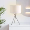 Bella Tripod Table Lamp - White