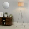 Bella Tripod Floor Lamp - Grey 1 Bella Tripod Floor Lamp - Grey -Homebase Sales Store 12908200 1545042038625679