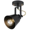 Abigail Single Lamp Spotlight - Black -Homebase Sales Store 12909850 9494845849155364