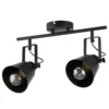 Abigail 2 Lamp Spotlight Bar - Black -Homebase Sales Store 12909851 4904845849265590