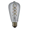 TCP Decorative Lightbulb Soft Filament ST64 Cage ES 4W/23W Cage Cool Smoked 1 Pack 1 TCP Decorative Lightbulb Soft Filament ST64 Cage ES 4W/23W Cage Cool Smoked 1 Pack -Homebase Sales Store 12968018 1794853931462498