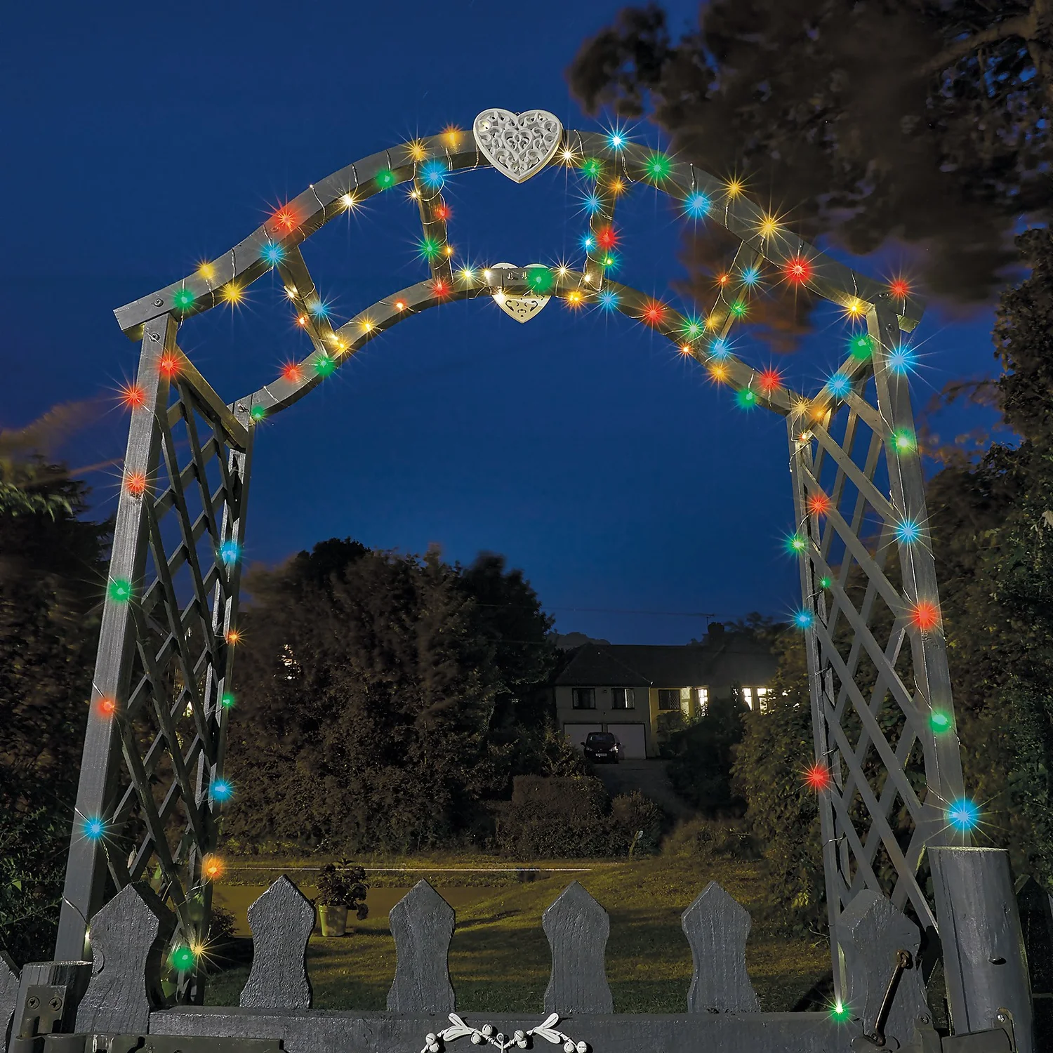 100 Multicoloured Firefly String Lights 100 Multicoloured Firefly String Lights -Homebase Sales Store 13011664 1054906041147951