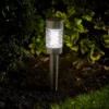 Smart Garden Stainless Steel Solar Stake Light - Pack Of 4 -Homebase Sales Store 13110799 2145032713841620