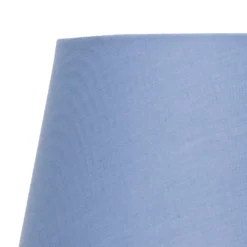 Clyde Blue Taper Shade - 20cm 5 Clyde Blue Taper Shade - 20cm -Homebase Sales Store 13139364 5154900551644583