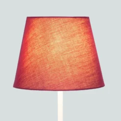 Clyde Plum Taper Shade - 20cm -Homebase Sales Store 13139369 9474900551664587