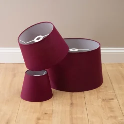Clyde Plum Taper Shade - 40cm 7 Clyde Plum Taper Shade - 40cm -Homebase Sales Store 13139378 4454936851058497