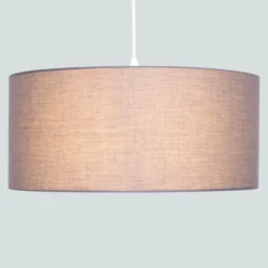 Clyde Charcoal Drum Shade With Diffuser - 45cm 4 Clyde Charcoal Drum Shade With Diffuser - 45cm -Homebase Sales Store 13139382 1464900551312186