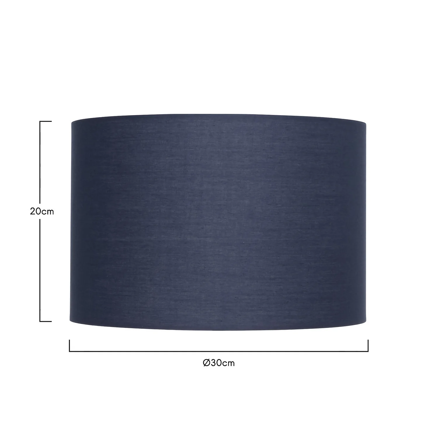 Clyde Navy Drum Shade - 30cm Clyde Navy Drum Shade - 30cm -Homebase Sales Store 13139386 1844900552003728