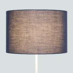 Clyde Navy Drum Shade - 30cm 4 Clyde Navy Drum Shade - 30cm -Homebase Sales Store 13139386 6384900551924705