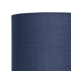 Clyde Navy Cylinder Shade - 16cm -Homebase Sales Store 13139389 2274900551335745