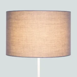 Clyde Charcoal Drum Shade - 30cm -Homebase Sales Store 13139390 1934900551686517