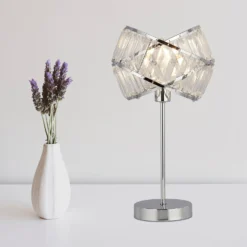 Dita 2 Band Chrome Table Lamp -Homebase Sales Store 13157966 5564936869583803