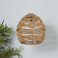 Kai Woven Easy Fit Pendant Light Shade -Homebase Sales Store 13157968 4575049847533612