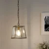 Bellevue 1 Light Industrial Pendant - Brass -Homebase Sales Store 13157969 2135007607958388