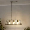 Bellevue 3 Light Industrial Pendant - Brass -Homebase Sales Store 13157973 9515007607958367