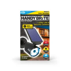 JML Handy Bright LED Spotlight - Solar Powered Motion-Activated LED Security Light -Homebase Sales Store 13174872 1994890224049294