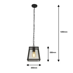 Bellevue 1 Light Industrial Pendant - Black 7 Bellevue 1 Light Industrial Pendant - Black -Homebase Sales Store 13177664 1375009385270987