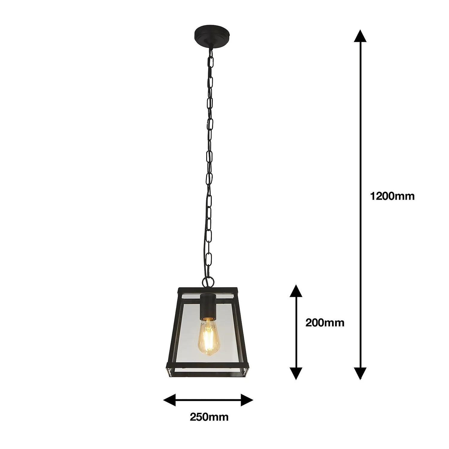 Bellevue 1 Light Industrial Pendant - Black Bellevue 1 Light Industrial Pendant - Black -Homebase Sales Store 13177664 1375009385270987