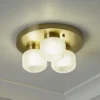 Pearl Frosted 3 Light Flush Ceiling Light -Homebase Sales Store 13177665 1475007611870169