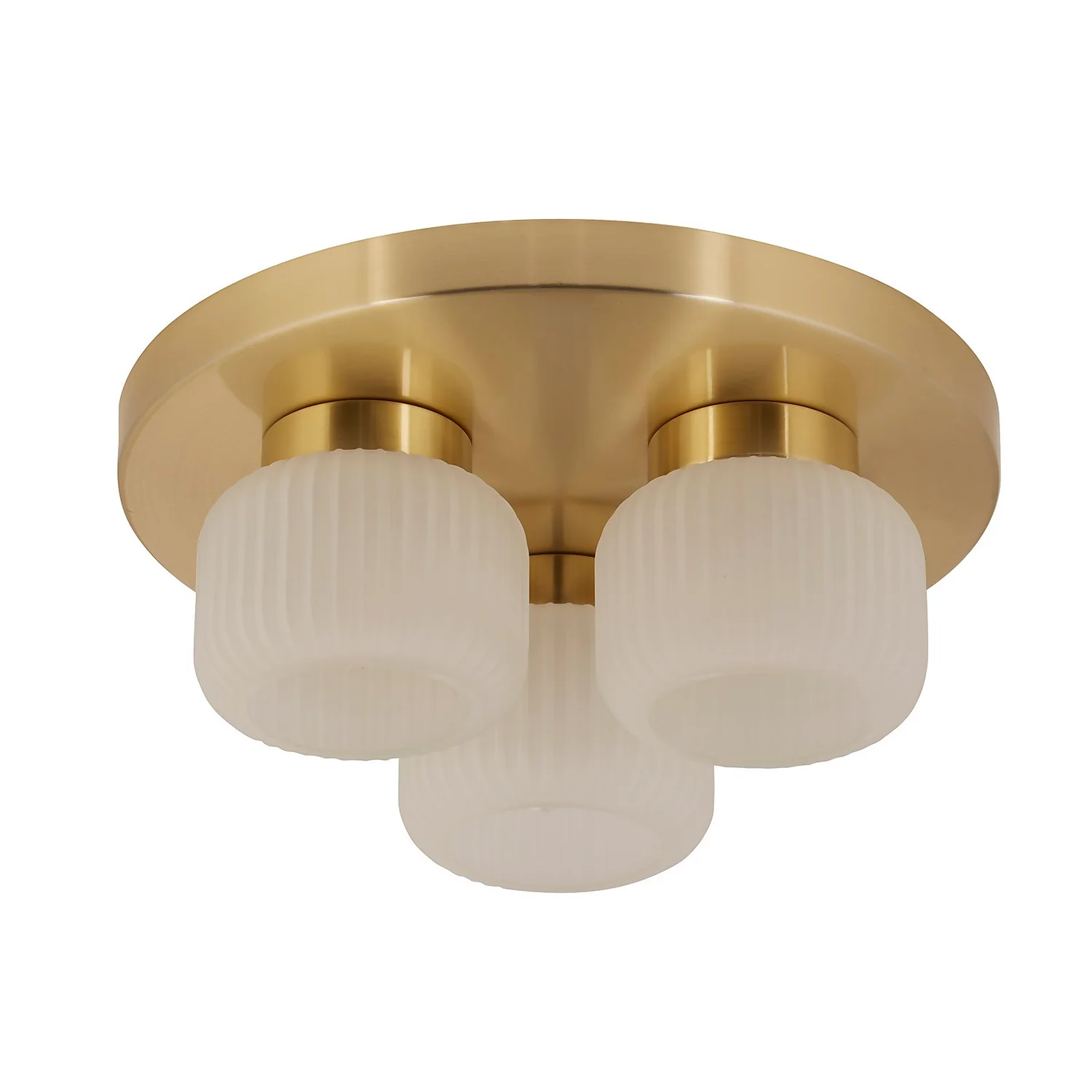 Pearl Frosted 3 Light Flush Ceiling Light Pearl Frosted 3 Light Flush Ceiling Light -Homebase Sales Store 13177665 1574930128816102