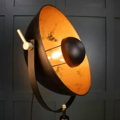 Kennedy Black & Gold Floor Lamp -Homebase Sales Store 13191218 1274958577165489