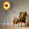 Kennedy Black & Gold Floor Lamp -Homebase Sales Store 13191218 1494958576905077