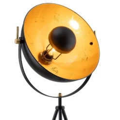Kennedy Black & Gold Floor Lamp -Homebase Sales Store 13191218 4954958576985186