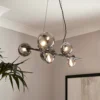 Orb II 7 Light Diner Pendant - Black Chrome Smoke -Homebase Sales Store 13208306 1604896912938877