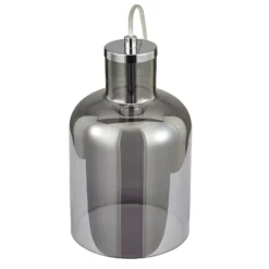 Jinx Table Lamp - Smoked Glass 4 Jinx Table Lamp - Smoked Glass -Homebase Sales Store 13208310 9304896913155903