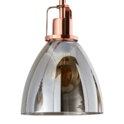 Decan 3 Light Diner Pendant - Smoke & Copper 5 Decan 3 Light Diner Pendant - Smoke & Copper -Homebase Sales Store 13208313 6314896913283880