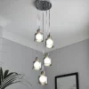 Jinx 5 Light Cluster Pendant - Smoked Glass -Homebase Sales Store 13208314 6754896913122822