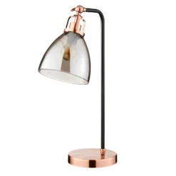 Decan Table Lamp - Smoke & Copper -Homebase Sales Store 13208318 1984896913331706