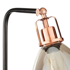 Decan Floor Lamp - Smoke & Copper -Homebase Sales Store 13208319 3694896913348326