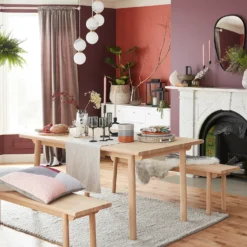 House Beautiful Delta 3 Light Marble Cluster - Brass & Opal -Homebase Sales Store 13208321 6484927241699301