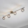 Orb 4 Lamp Spotlight Bar - Nickel Smoke