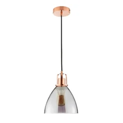 Decan Pendant - Smoke & Copper -Homebase Sales Store 13208327 1684896913357791