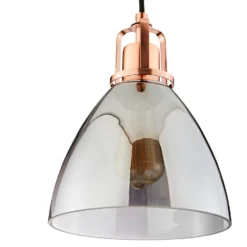 Decan Pendant - Smoke & Copper -Homebase Sales Store 13208327 1714896913389138