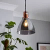 Decan Pendant - Smoke & Copper -Homebase Sales Store 13208327 5344896913317783