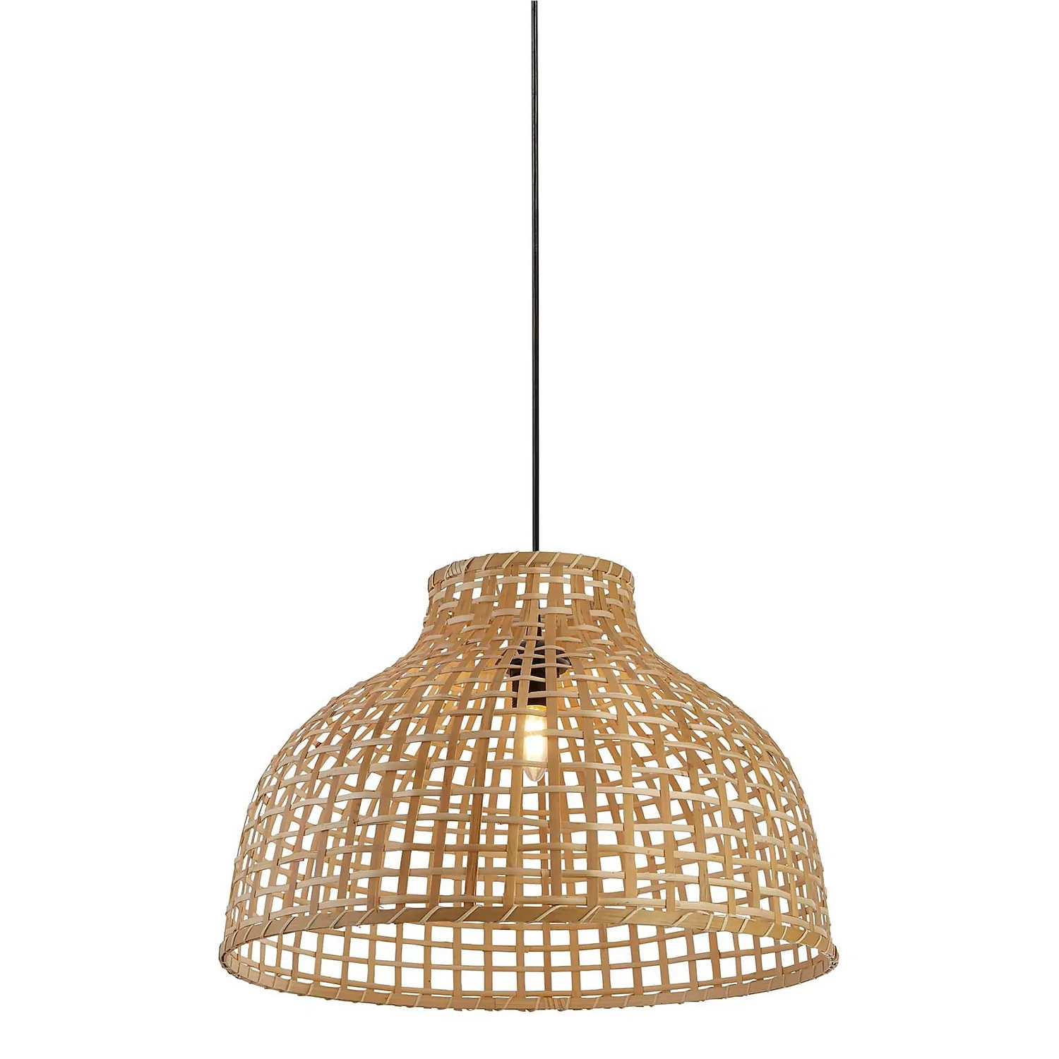 Belle Bamboo Woven Light Shade - Large Belle Bamboo Woven Light Shade - Large -Homebase Sales Store 13222272 1174911167795265