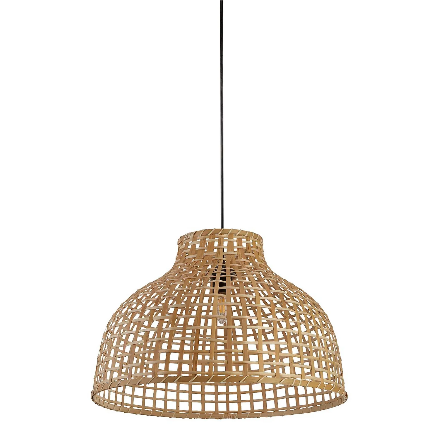 Belle Bamboo Woven Light Shade - Large Belle Bamboo Woven Light Shade - Large -Homebase Sales Store 13222272 3664911167827935