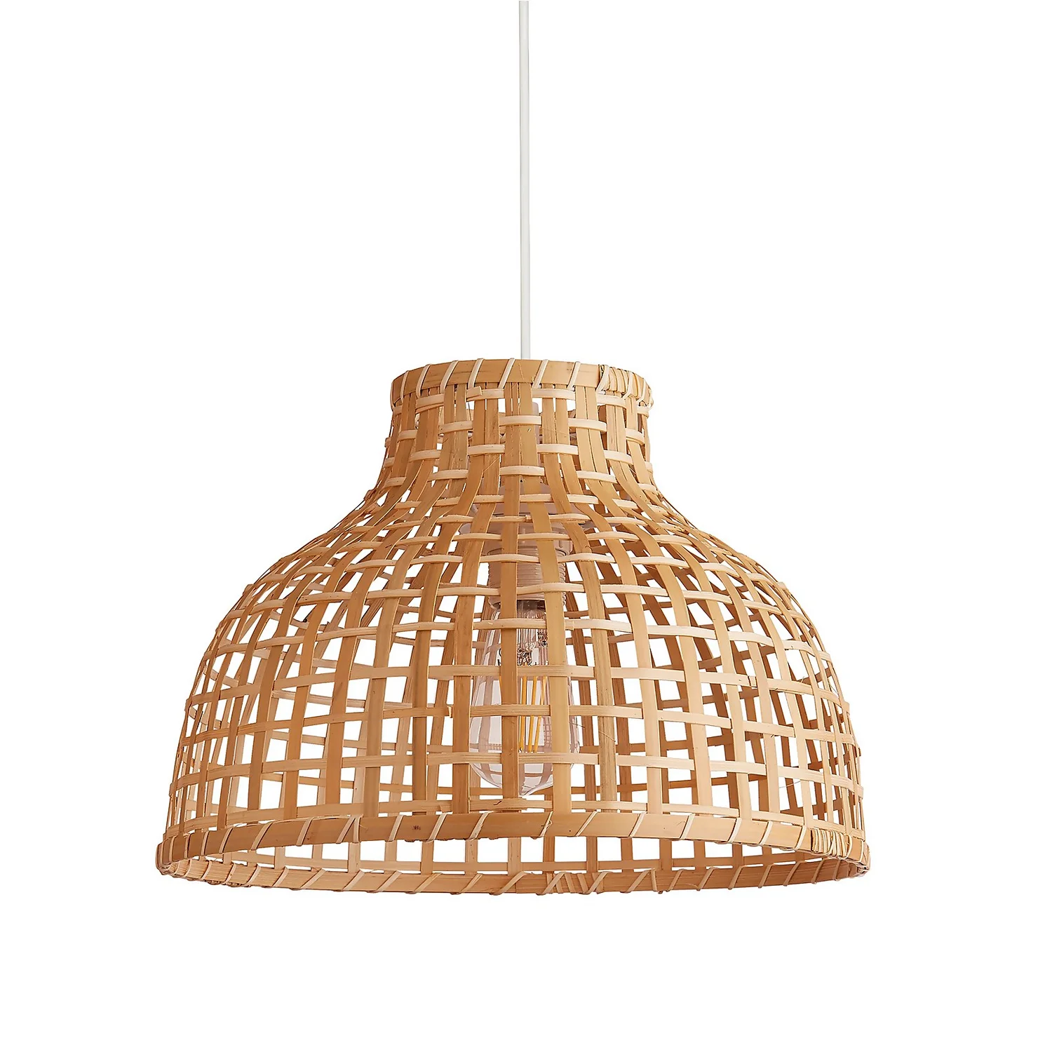 Belle Bamboo Woven Light Shade - Medium Belle Bamboo Woven Light Shade - Medium -Homebase Sales Store 13222273 1604913785402155