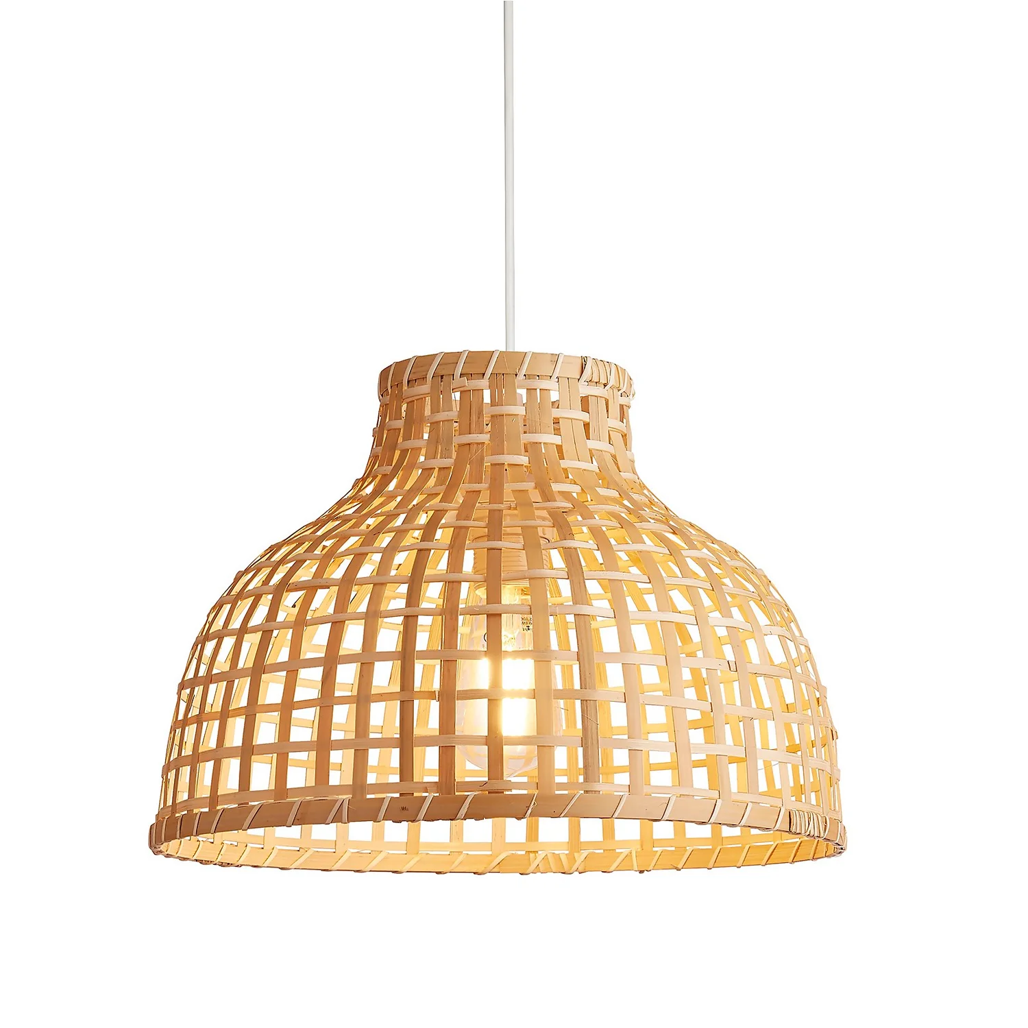 Belle Bamboo Woven Light Shade - Medium Belle Bamboo Woven Light Shade - Medium -Homebase Sales Store 13222273 1854913785364643