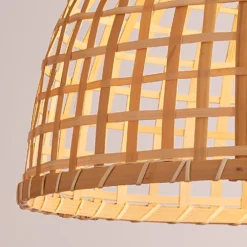 Belle Bamboo Woven Light Shade - Medium 6 Belle Bamboo Woven Light Shade - Medium -Homebase Sales Store 13222273 5514913785438557