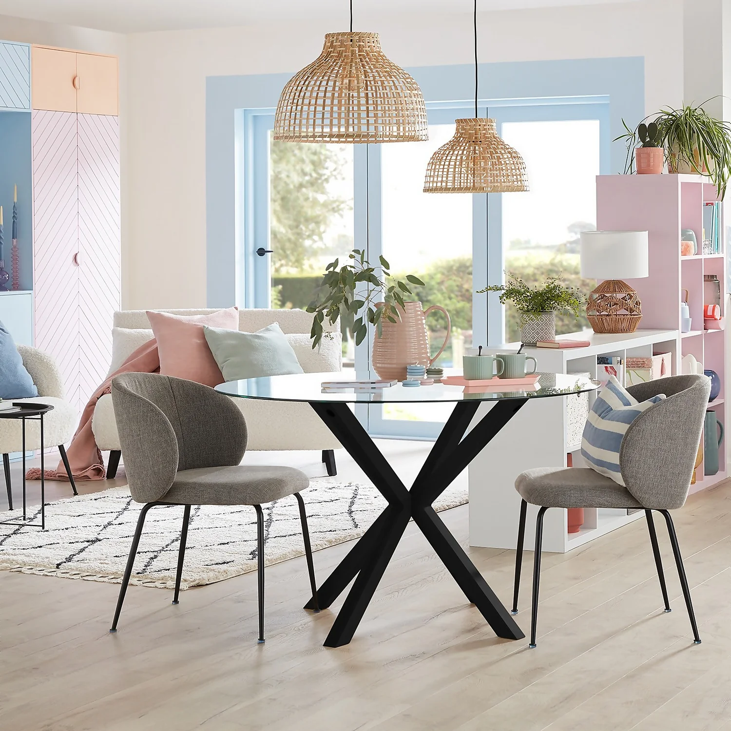 Belle Bamboo Woven Light Shade - Medium Belle Bamboo Woven Light Shade - Medium -Homebase Sales Store 13222273 8244949036374035