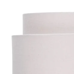 Finn Tier Drum Putty Linen Shade - 25cm -Homebase Sales Store 13222467 1504901095927101